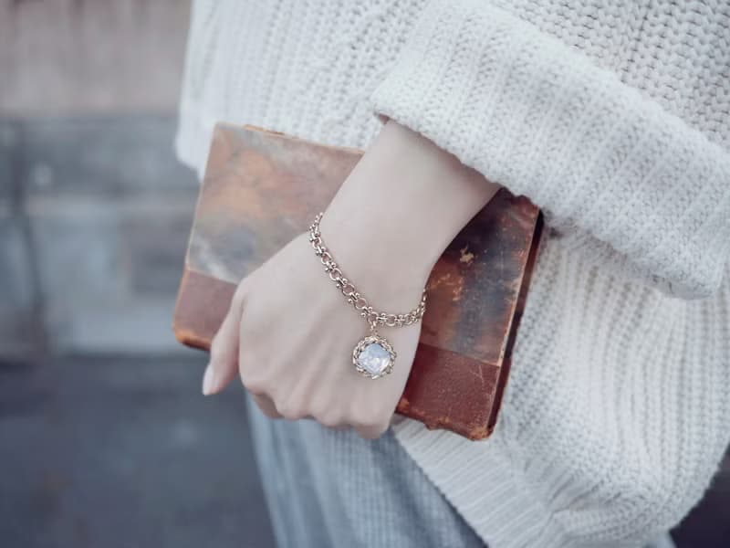 Rhombus Lady - 藍綠 *手鍊