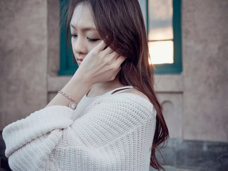 Rhombus Lady - 藍綠 *手鍊