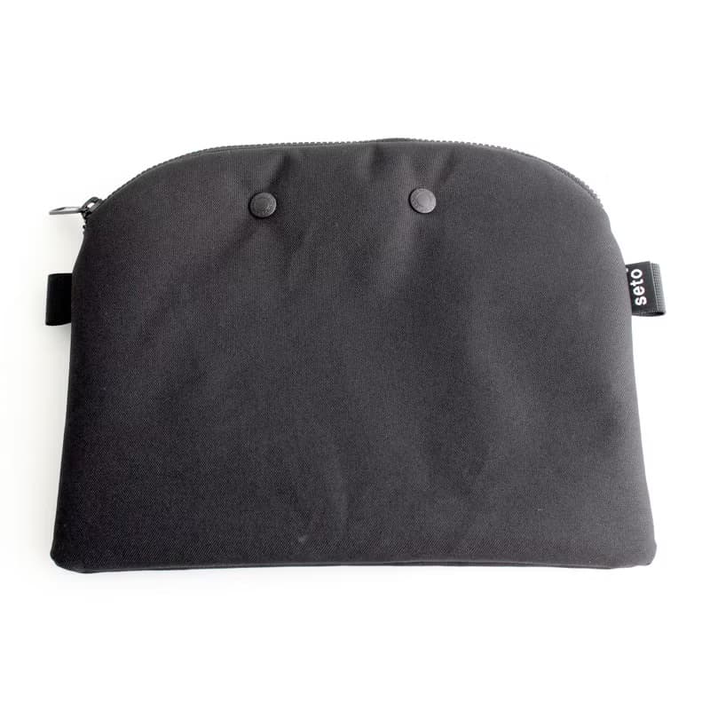 seto / creature bag / iPad case / Bag in bag / Case A5 / Black
