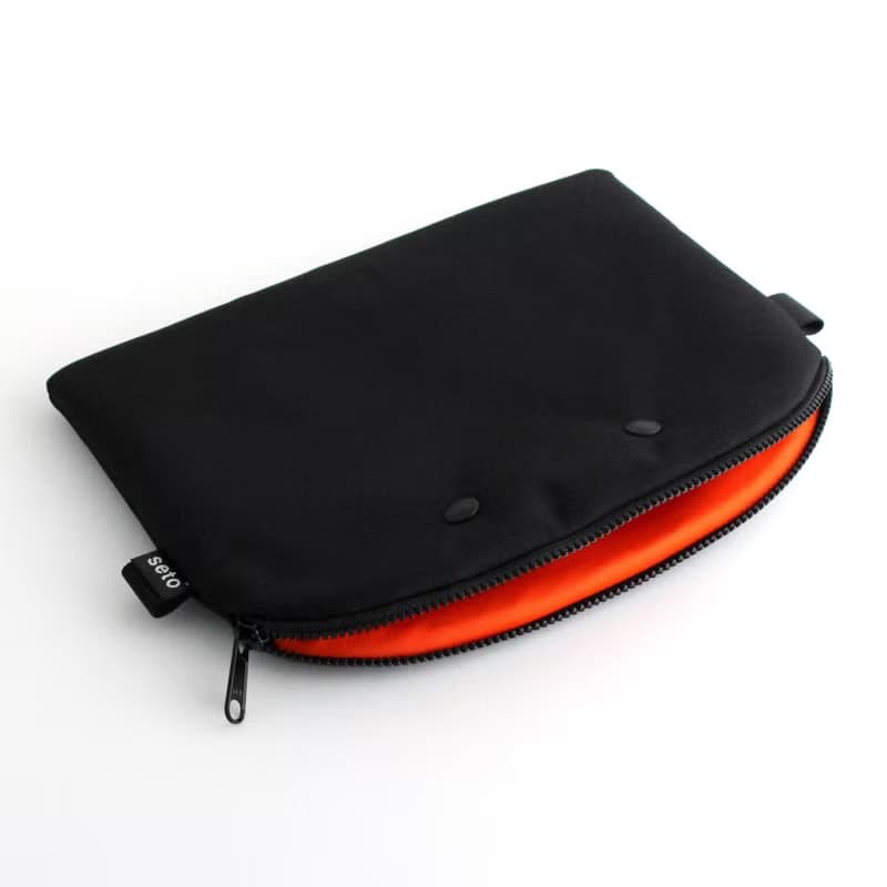 seto / creature bag / iPad case / Bag in bag / Case A5 / Black
