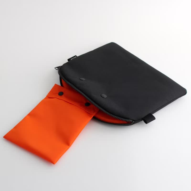 seto / creature bag / iPad case / Bag in bag / Case A5 / Black
