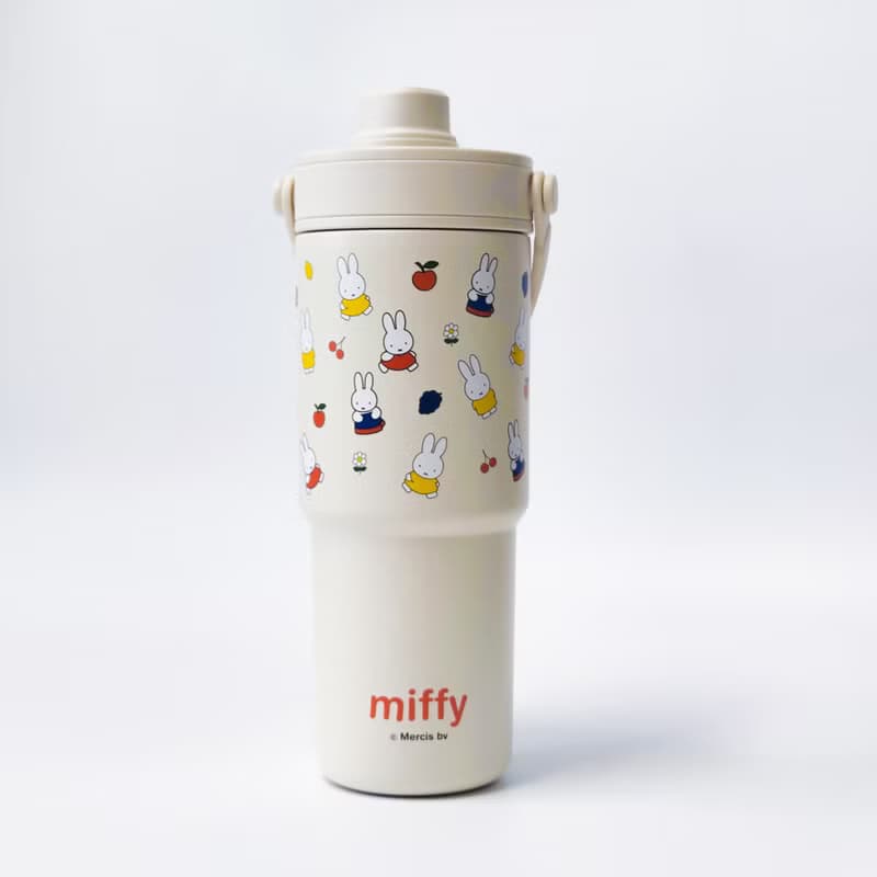 【Pinkoi x miffy】Faranci陶瓷內膽大容量車載保溫瓶