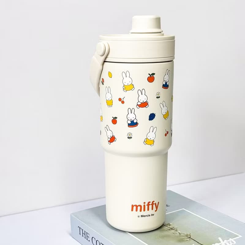 【Pinkoi x miffy】Faranci陶瓷內膽大容量車載保溫瓶