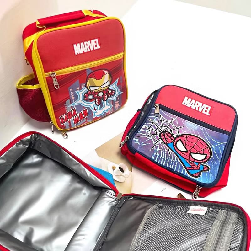 漫威 Marvel 復仇者聯盟Q版野餐袋  露營保溫保冷袋