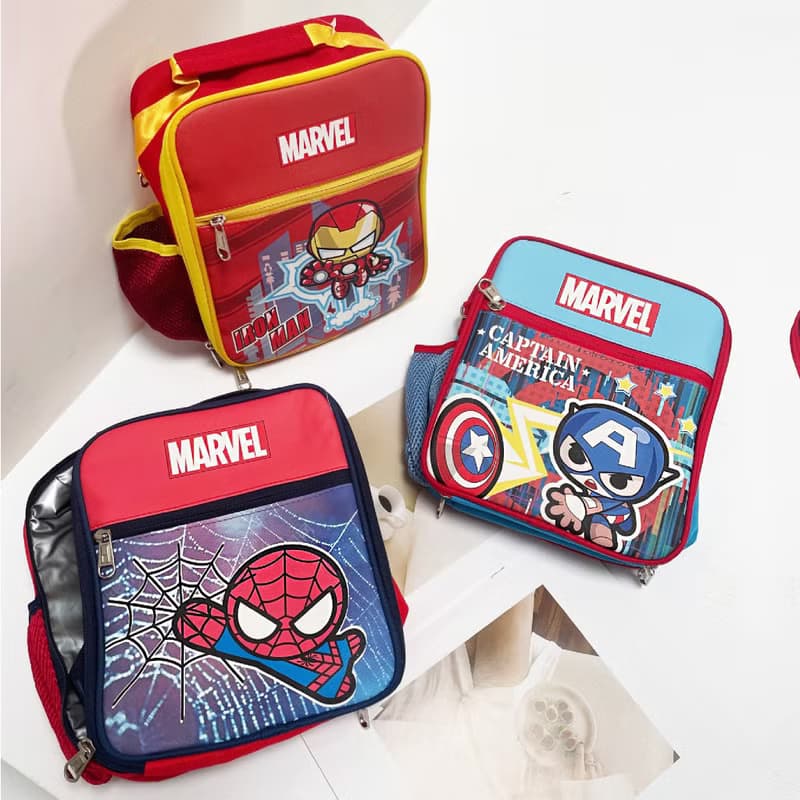漫威 Marvel 復仇者聯盟Q版野餐袋  露營保溫保冷袋
