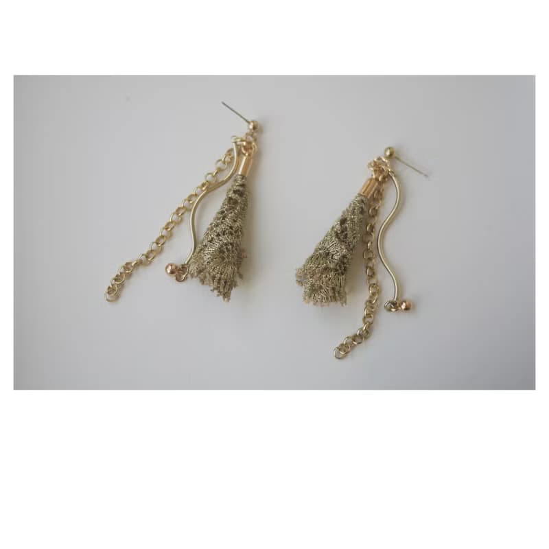 回眸 | 穿式銀針耳環 | 日系雑貨風耳飾 | pierced