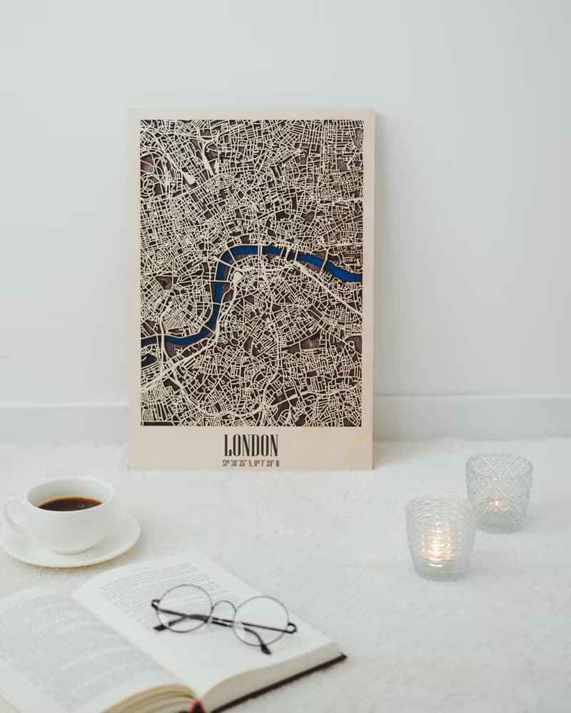 定制城市地圖 木牆藝術 家居裝飾 家鄉地圖 城市木圖 新居喬