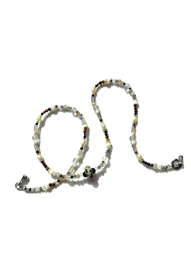 Fruit & Vegetable Collection - 027 Mushroom Gemstone Necklace