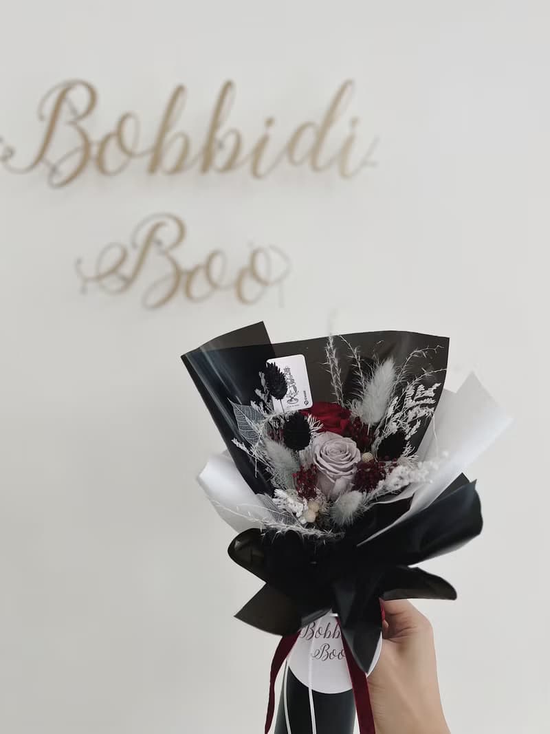 【永生玫瑰花花束】• 情人節/永生玫瑰花/永生玫瑰花花束/玫瑰花