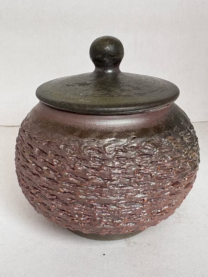 柴燒紫金色小茶倉2