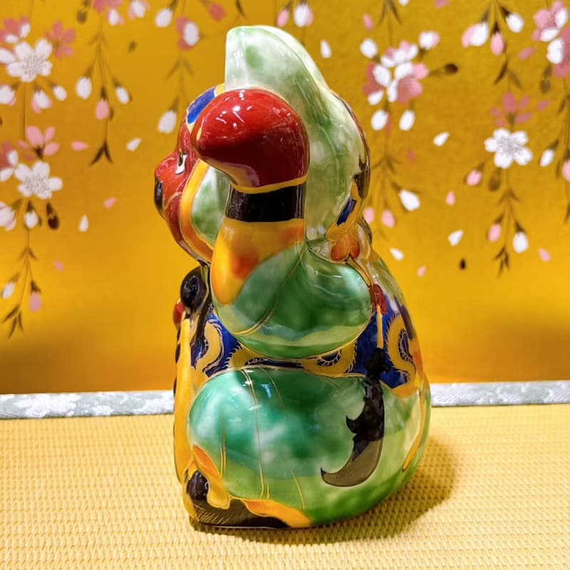 【關福忠魂】日本清水燒招財貓 | 仫繪 - 關羽