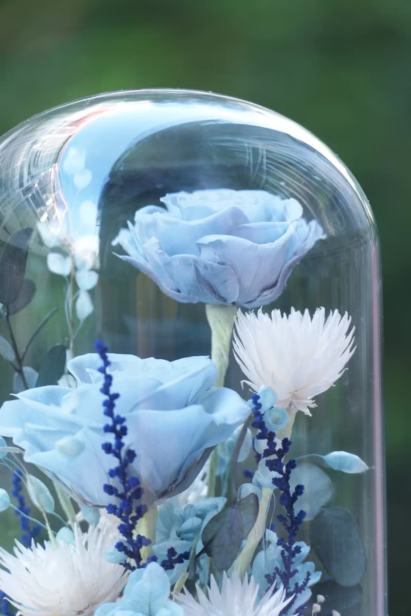Rosemary靜靜的守護(原木夜燈)永生花/情人節/生日/畢業禮物
