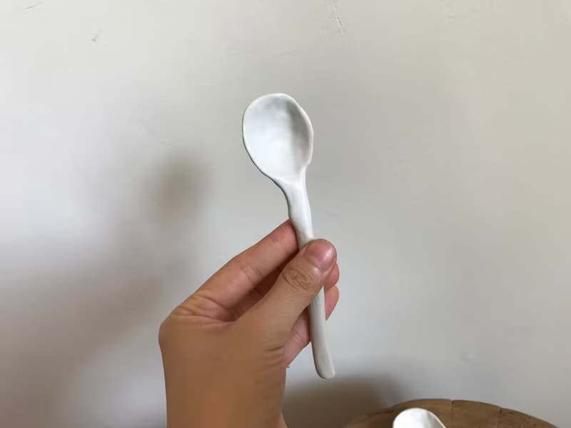 Ceramic spoon