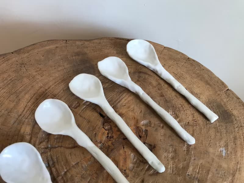 Ceramic spoon