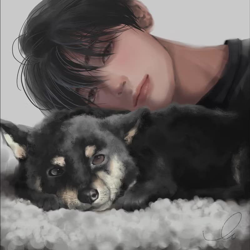 | 91art |似顏繪 - 單人/情侶/家庭人像訂製 - 務必詳讀商品資訊