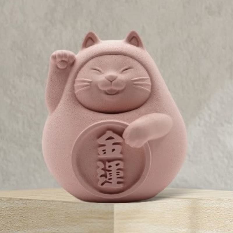 胖胖招財貓(大)  戀愛粉