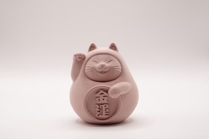 胖胖招財貓(大)  戀愛粉