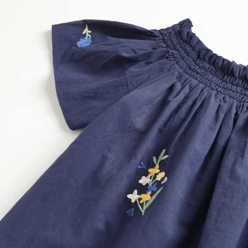 【出清優惠】日系刺繡娃娃衫