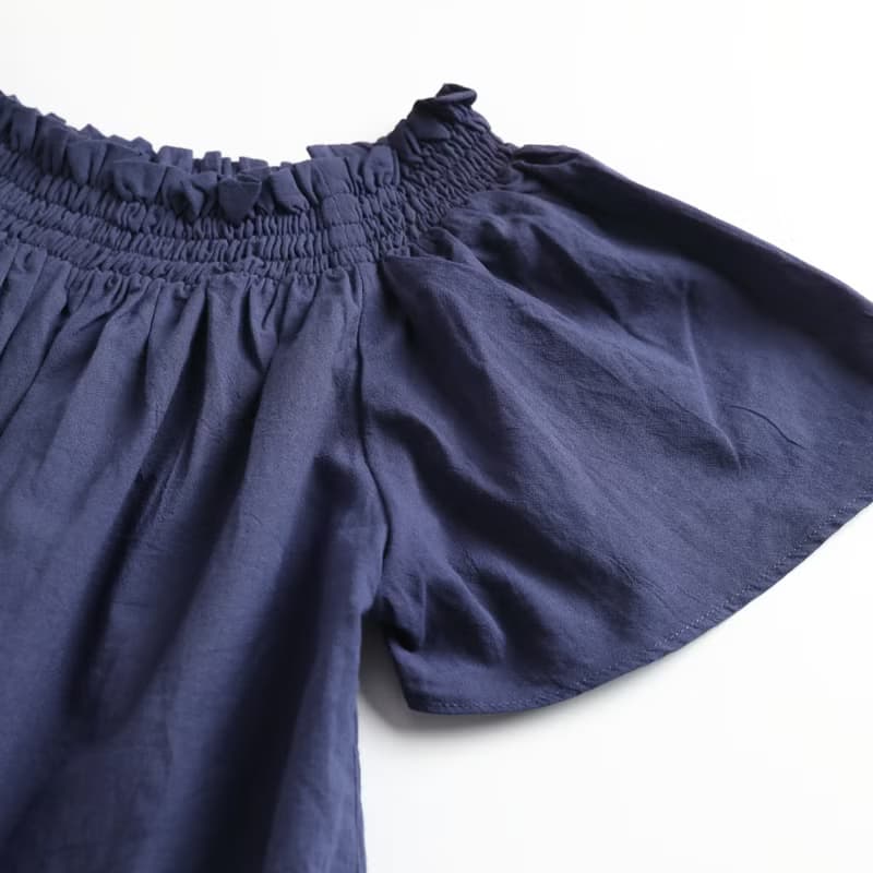 【出清優惠】日系刺繡娃娃衫
