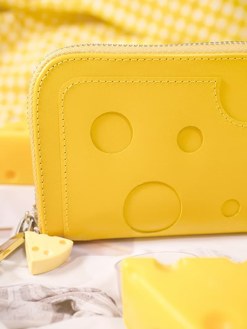 【開運錢包】Cheese乳酪。真皮短夾/皮夾/錢包/零錢