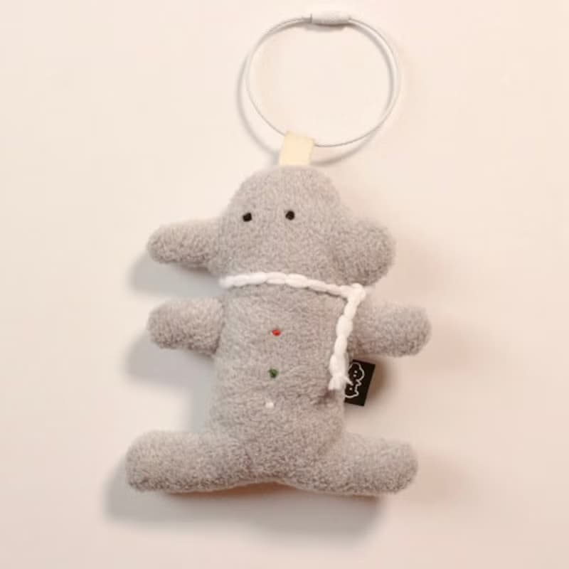 Ginger elephant Keyring