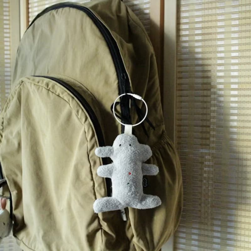 Ginger elephant Keyring