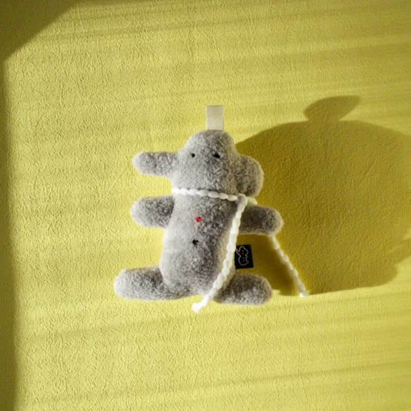 Ginger elephant Keyring