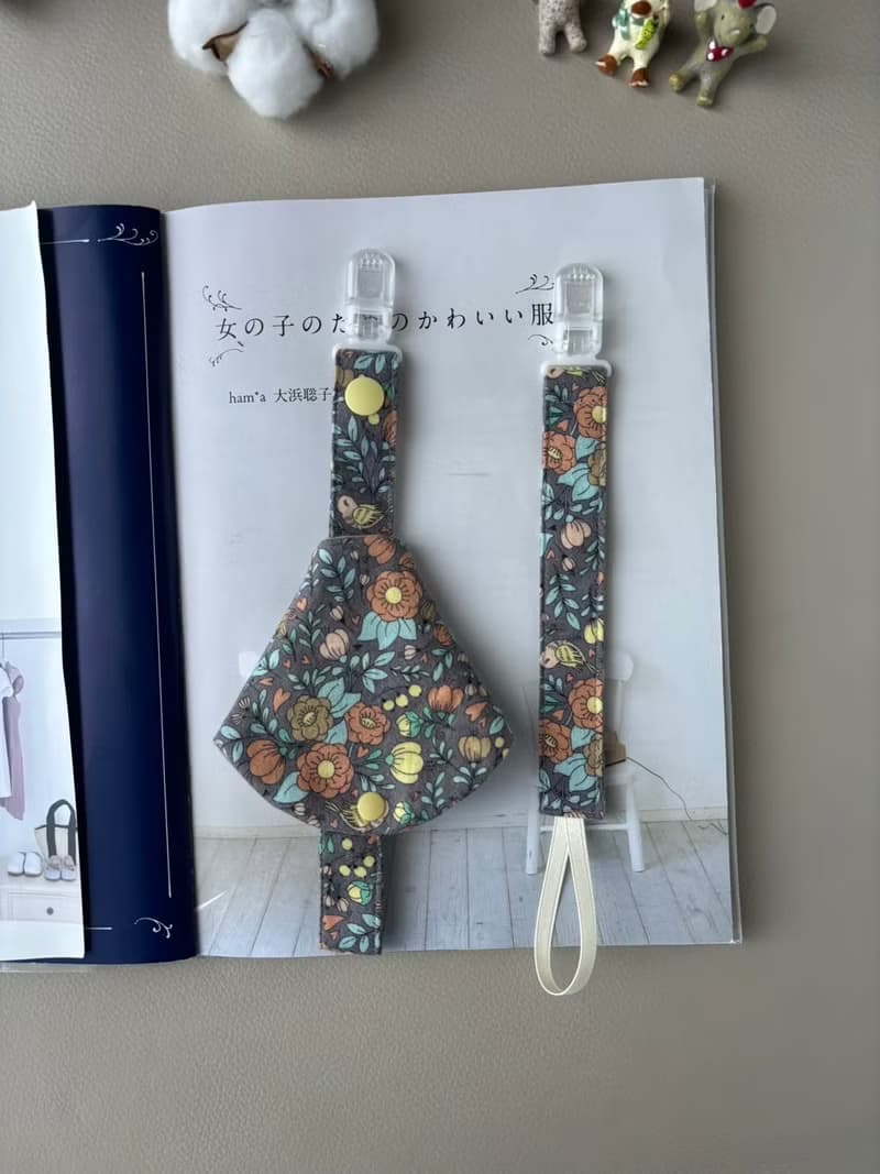 淺灰紫森林系微刷毛款  新生兒禮盒(贈禮盒)