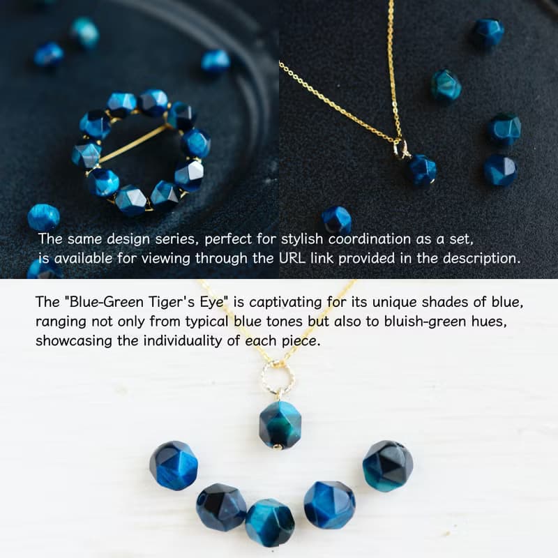 【ピアス・イヤリング】青の洞窟の結晶 1粒