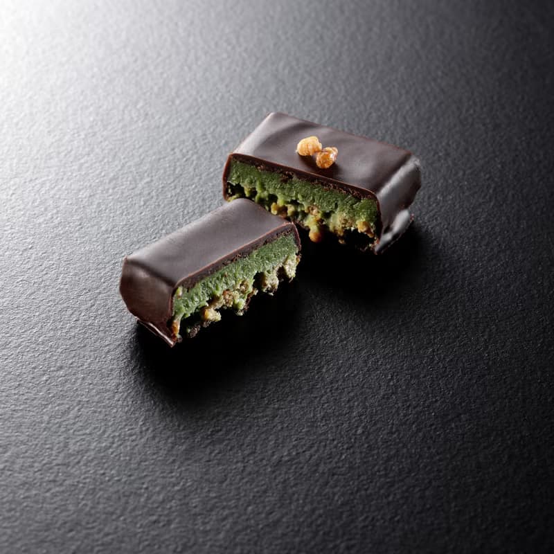 售罄須等待京都抹茶-chocolat R 抹茶玄米手工巧克力(4顆入/盒)