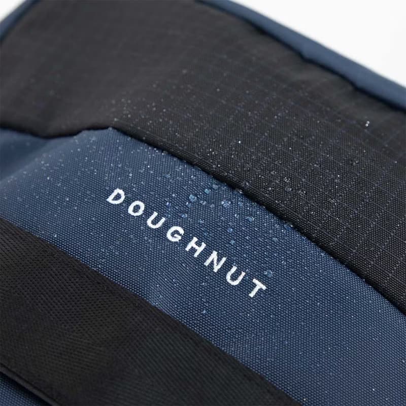 【DOUGHNUT】15吋 防潑水 大後背包 滑板包 水壺格 韓系-深藍 STC