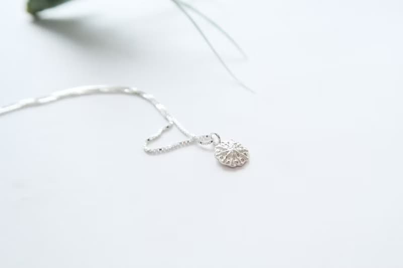 森林系 925純銀 迷你蕈舞 項鍊 鎖骨鍊 長鍊 免費送禮包裝