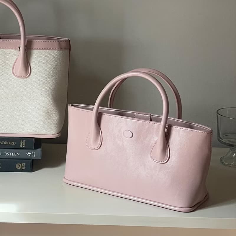 韓國 The Ally | SUNNY/MINI SUNNY BAG(附小袋)|粉紅色|斜背包