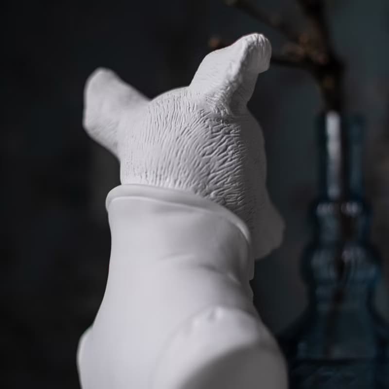 Dog Head Bust, Trendy Dog Decor 2023, Dog Statue, Dog Lover Gift