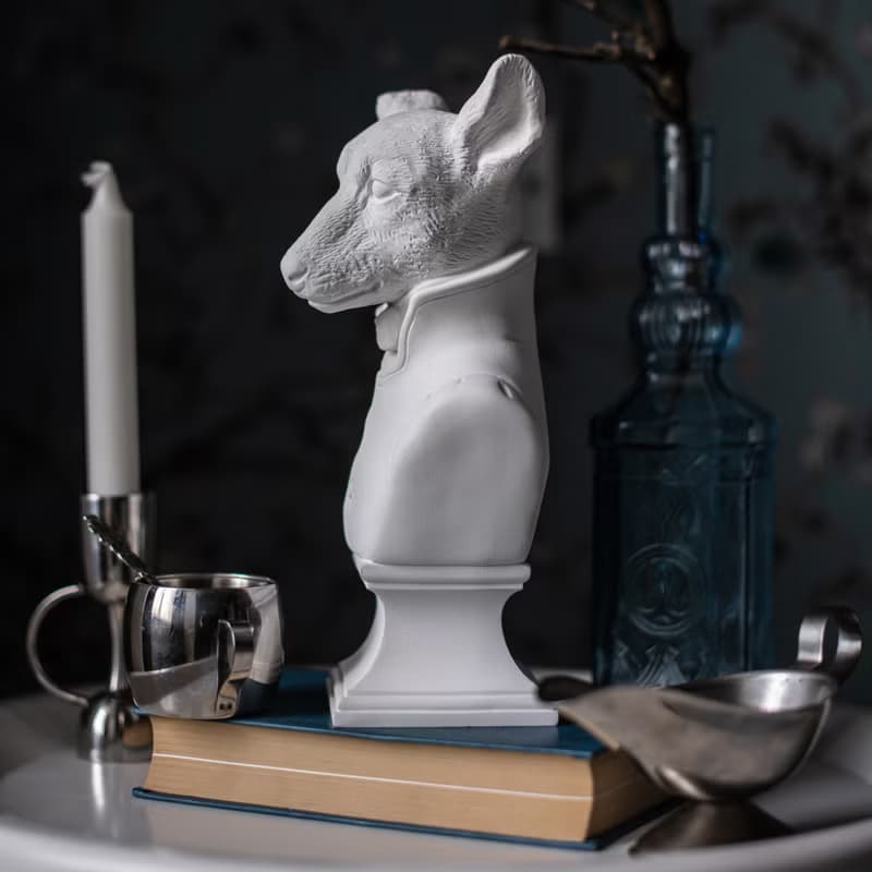 Dog Head Bust, Trendy Dog Decor 2023, Dog Statue, Dog Lover Gift