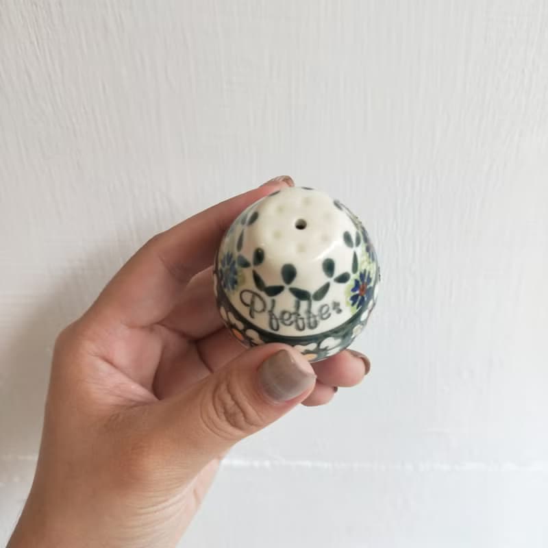 好日戀物/特惠一組兩個/情人節禮物/德國vintage手繪調味罐聖誕節