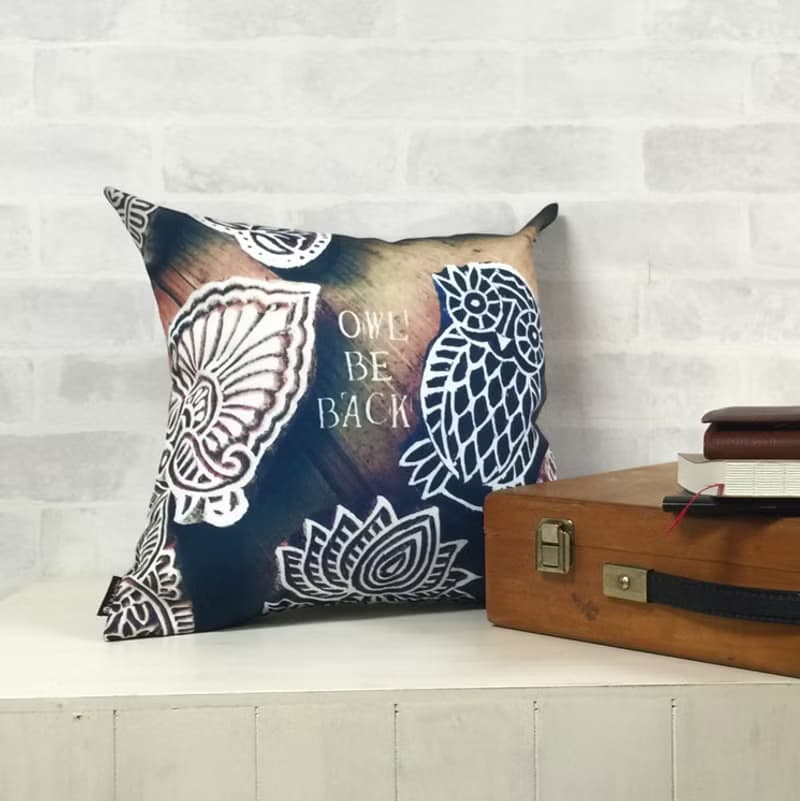 Owl miss you, too.嗚~忘我 - 抱枕 Throw Pillows 居家佈置 禮物