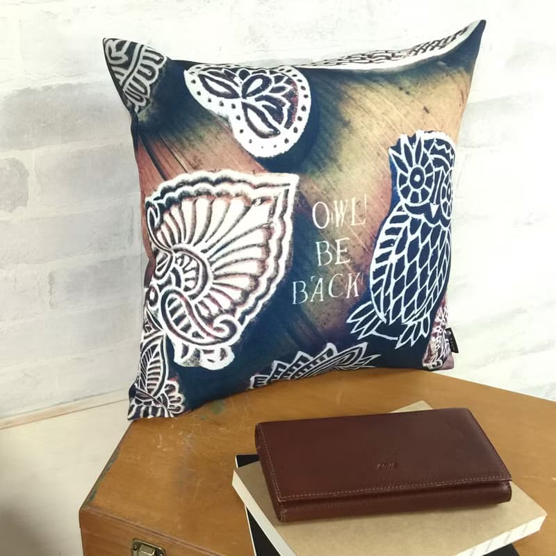 Owl miss you, too.嗚~忘我 - 抱枕 Throw Pillows 居家佈置 禮物