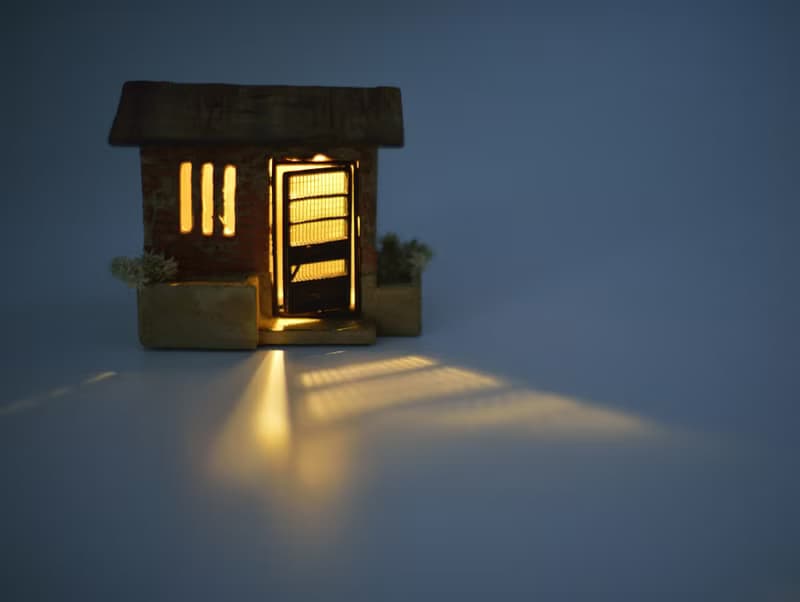 水泥老屋創作--紅磚小古厝(訂製)