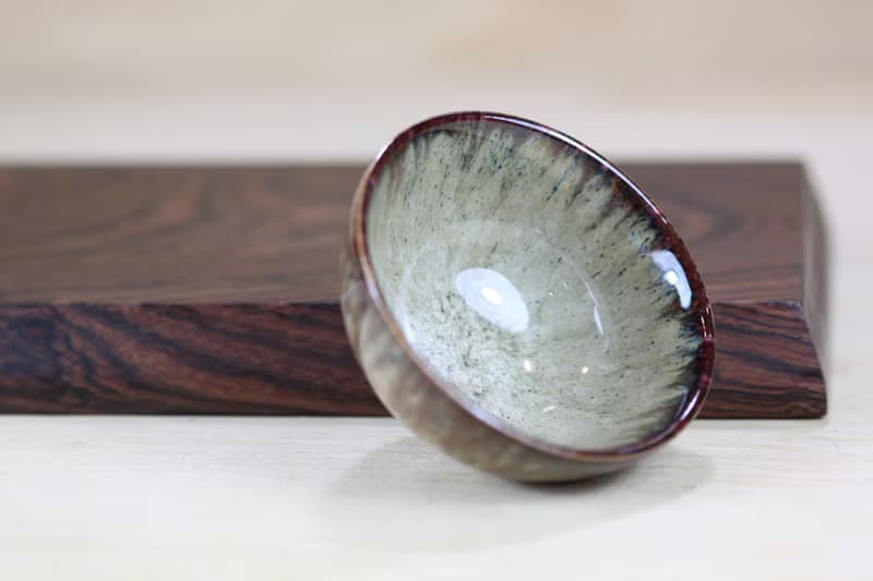 【送禮好物】60ml 戈壁 天目釉 圓滿茶杯 鶯歌名家葉敏祥作品