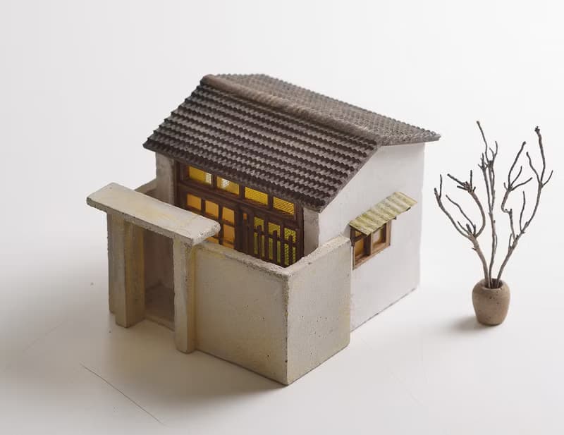 水泥老屋創作-小庭園老屋(訂製)