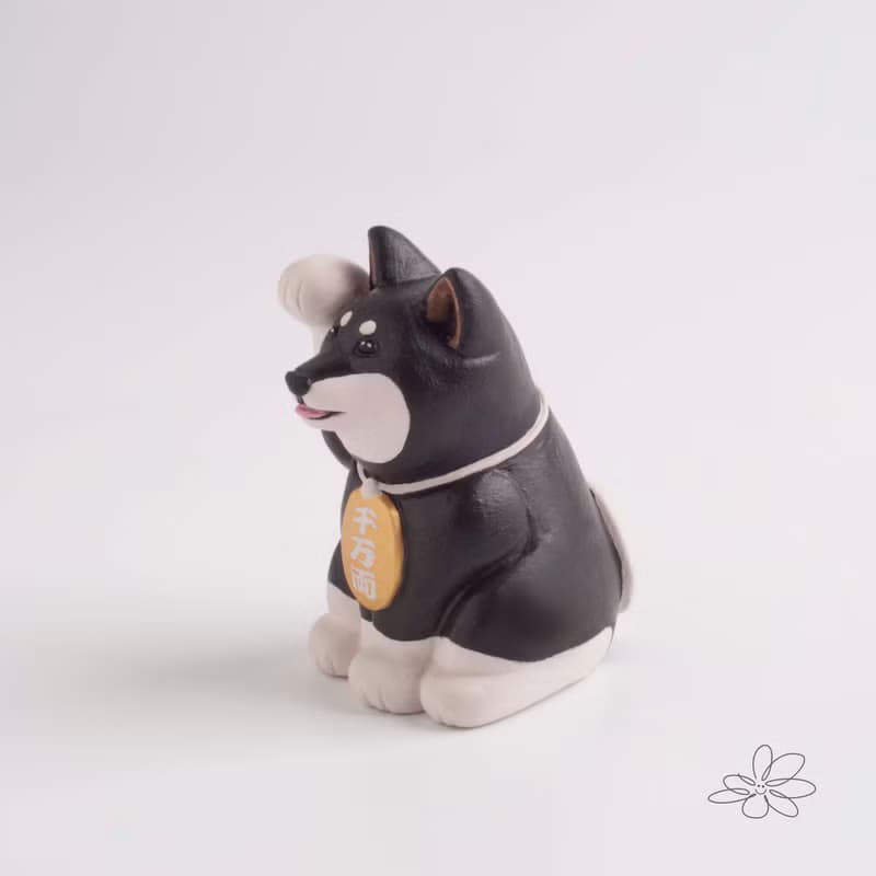 | woohuang |  三吋高( 7.5公分) 三色招財柴