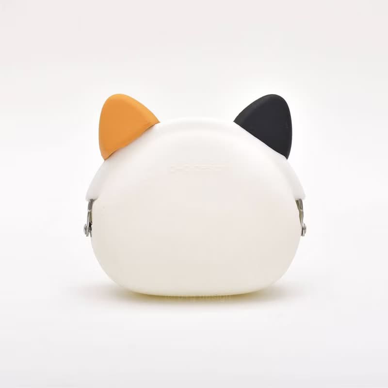 mimi POCHI Friends 三色貓 虎斑貓 賓士貓 折耳貓 矽膠口金包