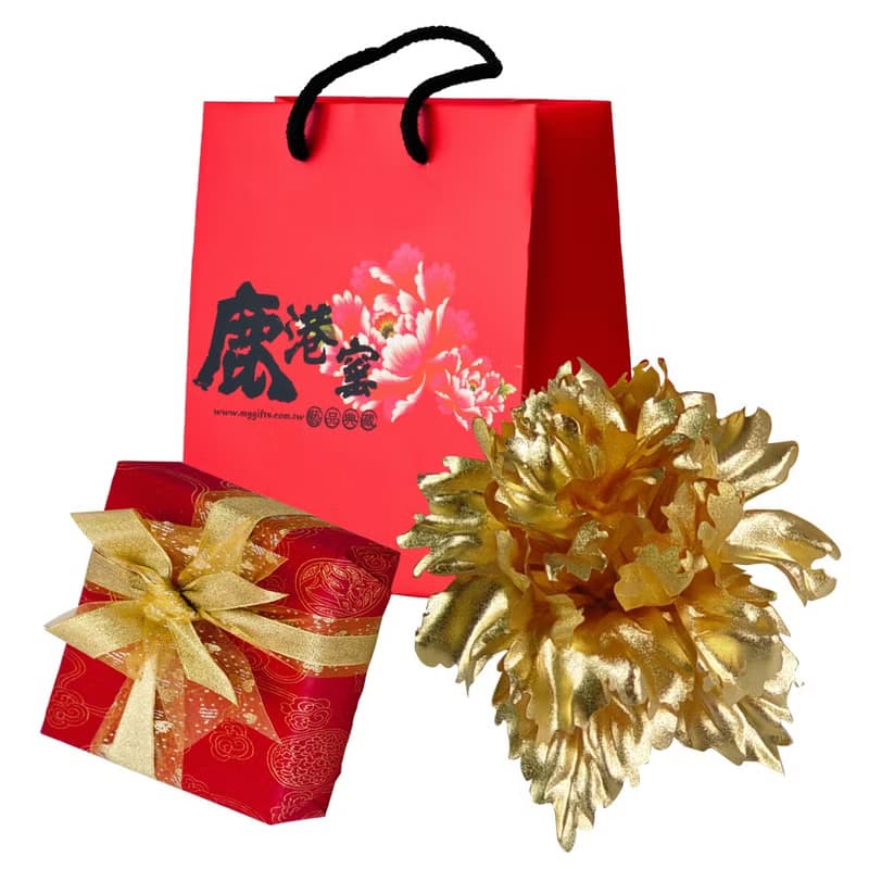 黃金康乃馨胸花│一份真情│一份永恆的愛│母親節禮盒│畢業禮物