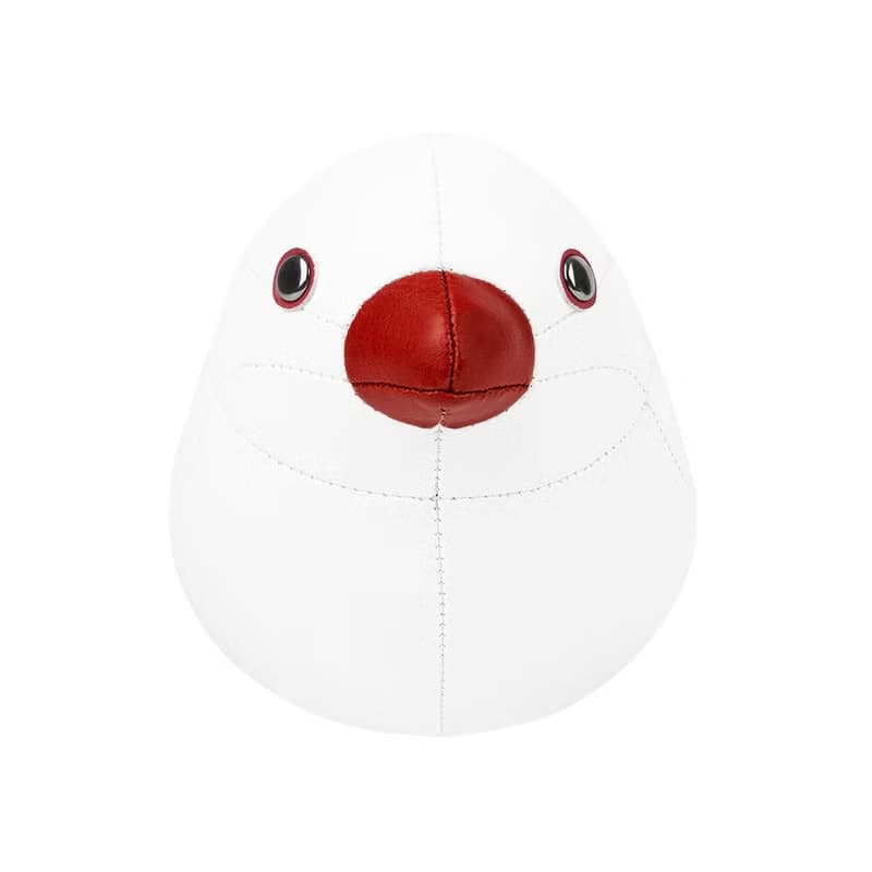 【紙鎮】文鳥 Java Sparrow 皮革動物擺飾  | 展翅高飛 畢業禮物