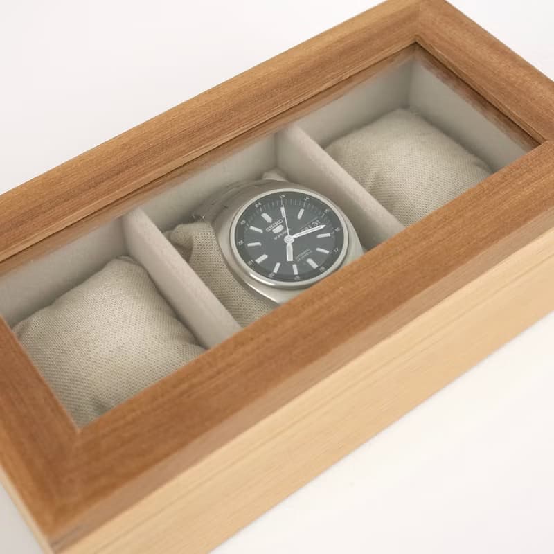 三入檜木錶盒