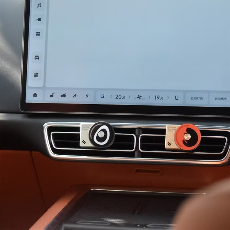 Tacle 它可 北歐金屬唱片機 汽車香水 - 柔金