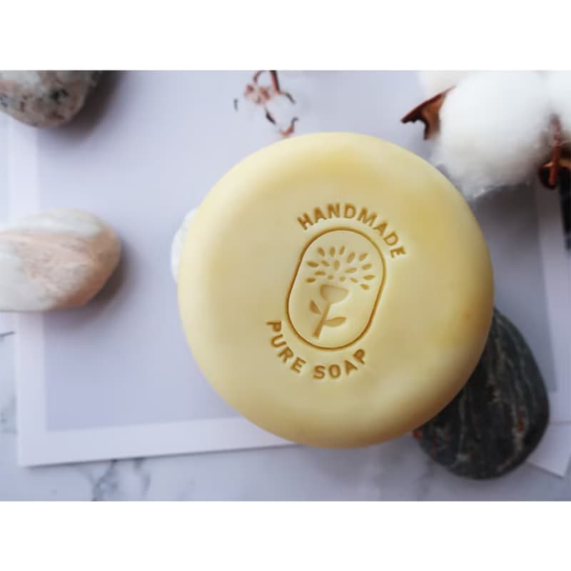 【皂章A49】綻放花 植物皂章 手工皂章訂製 Handmade Soap Stamp