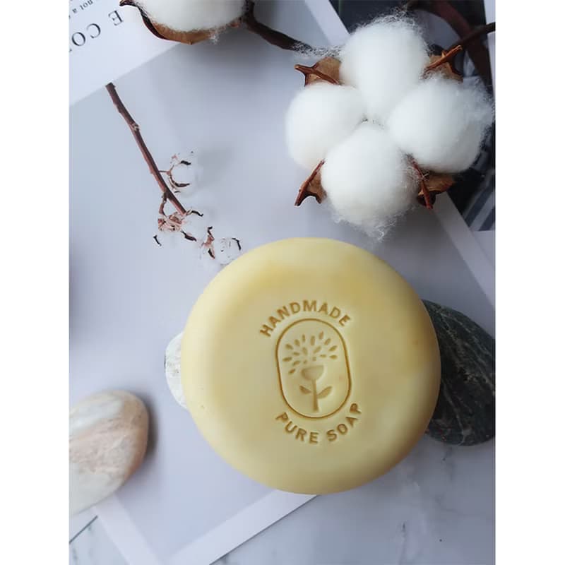 【皂章A49】綻放花 植物皂章 手工皂章訂製 Handmade Soap Stamp