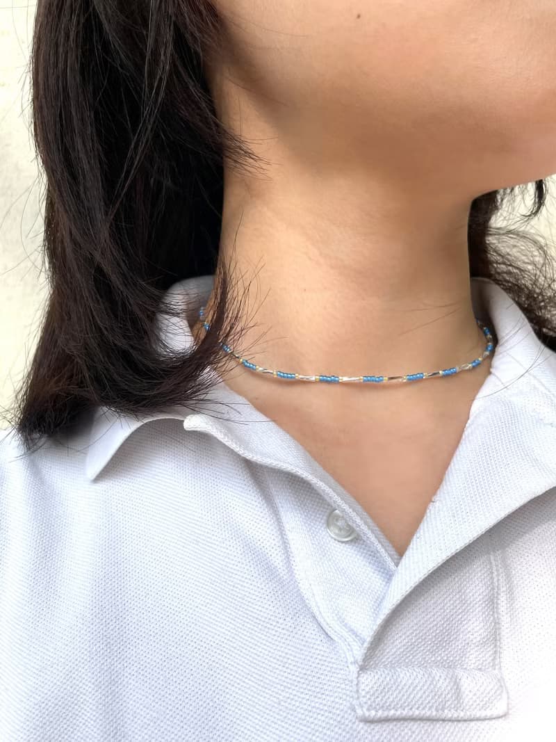 Fruit & Vegetable Collection - 003 Blue Java Banana Necklace